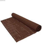 Cañizo de pvc doble cara 1600gr/m2 - marrón chocolate seleccione la medida
