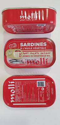 Canned sardines 125 gr
