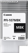 Canon 6704B001AA - pfi-107 mbk encre black mat 130 ml
