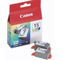Canon BCI-15C: 2x cartucho de tinta color (original)