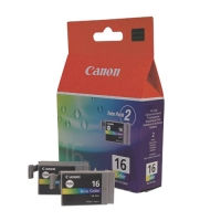 Canon BCI-16: 2x cartucho de tinta color (original)