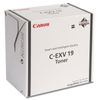 Canon C-EXV 19 BK toner negro (original)