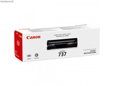 Canon Cartridge 737 Schwarz 1 Stück - 9435B002