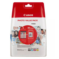 Canon CLI-581 cartucho de tinta BK/C/M/Y + 50 hojas de papel fotográfico