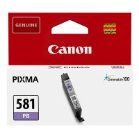 Canon CLI-581PB cartucho de tinta azul foto (original)