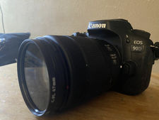 Canon eos 90D dslr camera with 18-135MM lens