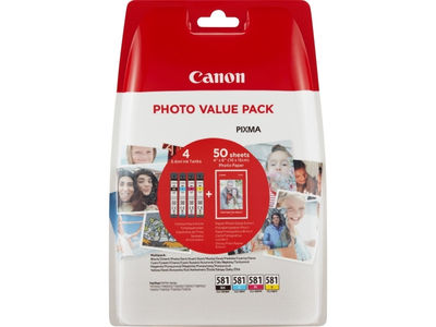 Canon Patrone cli-581 bk/c/m/y Photo Value bl 2106C005