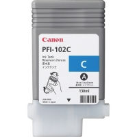 Canon PFI-102C cartucho de tinta cian (original)