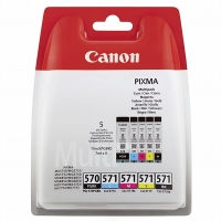 Canon pgi-570/ cli-571 Pack ahorro pgbk/ bk/c/m/y (original)