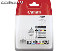 Canon Tinte auf Pigmentbasis Schwarz Cyan Magenta Gelb Canon Pixma TS6150 -