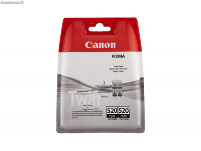 Canon Tinten Doppelpack PGI-520BK 19ml Schwarz - 2932B012