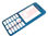 Capa Frontal azul Cyan Nokia Asha 206 - 2