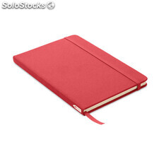 Capa notebook A5 600D rpet vermelho MIMO9966-05
