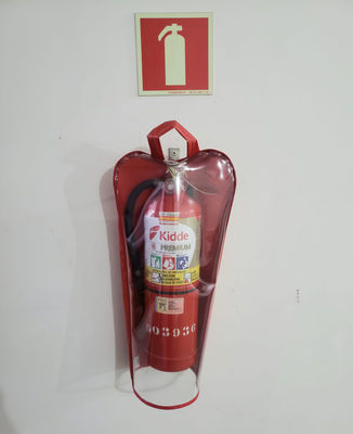 Capa para extintor de incêndio portátil e carreta sobre rodas - Foto 3