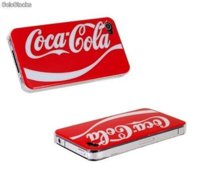 Capa para iphone 4/4s - coca cola tradicional