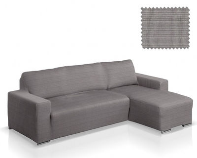 Capa para sofá com chaise-longues - Foto 5