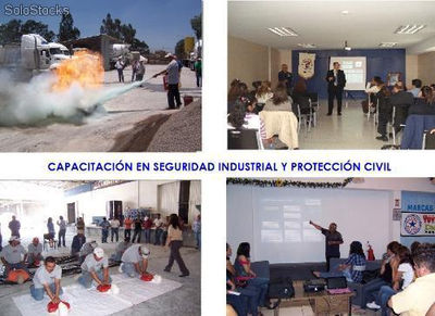 Capacitacion en seguridad industrial y proteccion civil