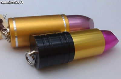 Capacité réelle De Mode Rouge À Lèvres En Métal MINI USB Flash Drive Pen Drive - Photo 2