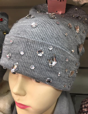 Cappelli invernali da donna con strass - Foto 2