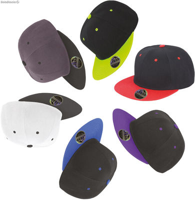 Cappellino Bronx bicolore visiera piatta - Foto 5