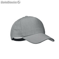 Cappellino da baseball in canap grigio MIMO6176-07
