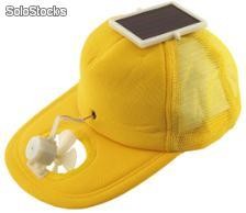 Cappello con ventilatore ad energia solare