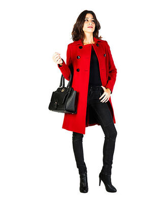 cappotto donna fontana 2.0 rosso (36938)
