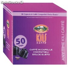 Capsule compatibili dolce gusto pz.50 kili caffe&#39;