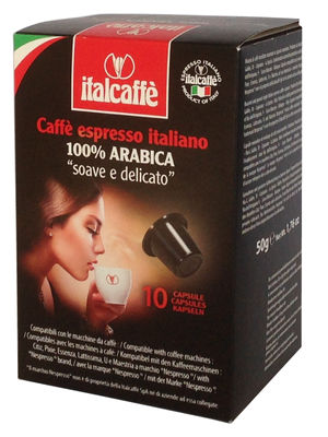 Capsules 100% arabica compatibles nespresso