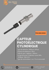 Capteur photoélectrique cylindrique M8