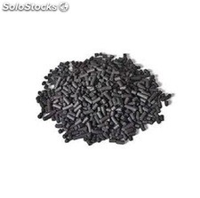 Carbón activado en pellet 3-4 mm en sacos de 25 kilos