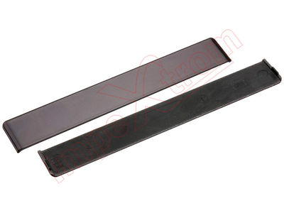 Carcaça / tampa embelezadora preta inferior traseira para Sony Xperia XZ, F8331