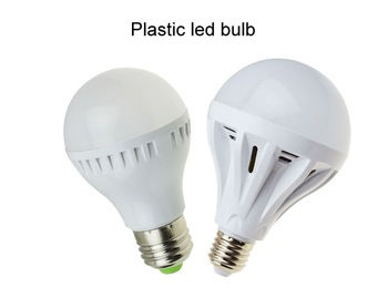 Carcasa LED de plástico lechoso 7W e27 80lm / W Bulbo de bolas LED - Foto 3