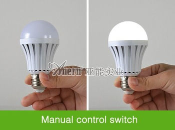 Carcasa LED de plástico lechoso 7W e27 80lm / W Bulbo de bolas LED - Foto 4