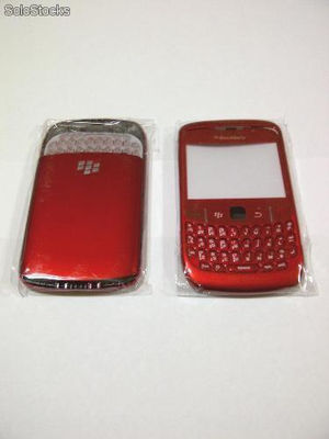 Carcasa para Blackberry Curve 8520 Roja