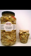 Carciofi a spicchi in olio in vaso da 1062 ML