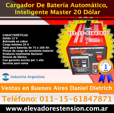 Cargador Automático - inteligentes para baterías (011) 48492747