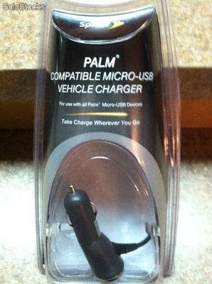Cargador para auto Micro USb marca Palm 5.2v-1Amp