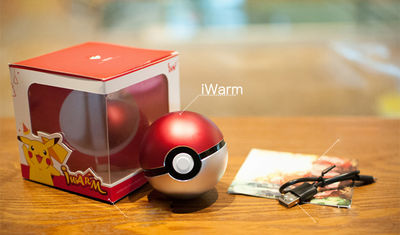 Cargador portátil Power Bank con calentador de mano Pokemon Go (YM2)-GREY - Foto 5