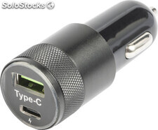 Cargador USB-C para coche