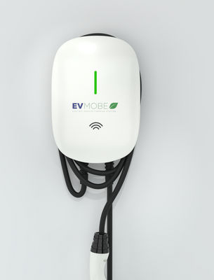 Cargador vehículo eléctrico enchufable EVMOBE 7,4KW monofásico cable T2 5m - Foto 2