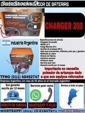 Cargador y Arrancador De Baterías Charger 200 12 v (nuevo)
