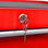 Carinho de ferramentas com 5 gavetas para oficina, vermelho - Foto 2