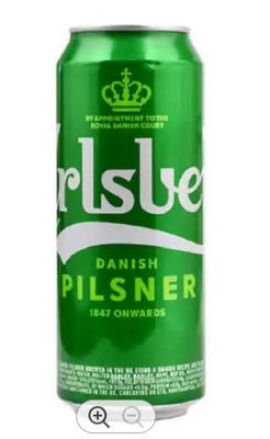 Carlsberg Pilsner Cerveza Latas 330ml - Foto 3