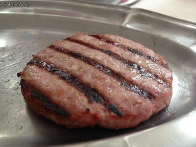 carne de atun para hacer hamburguesa