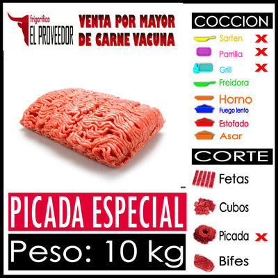 Carne Picada Especial-venta de carne vacuna