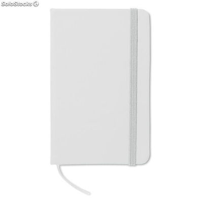 Carnet A6 96 pages lignées blanc MIMO1800-06