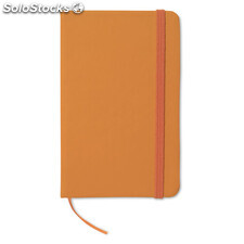 Carnet A6 96 pages lignées orange MIMO1800-10