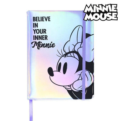 Carnet avec marque-pages Minnie Mouse A5 Lila
