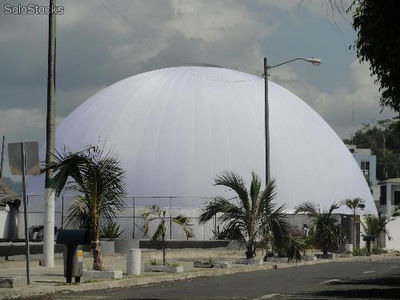 Carpa domo inflable